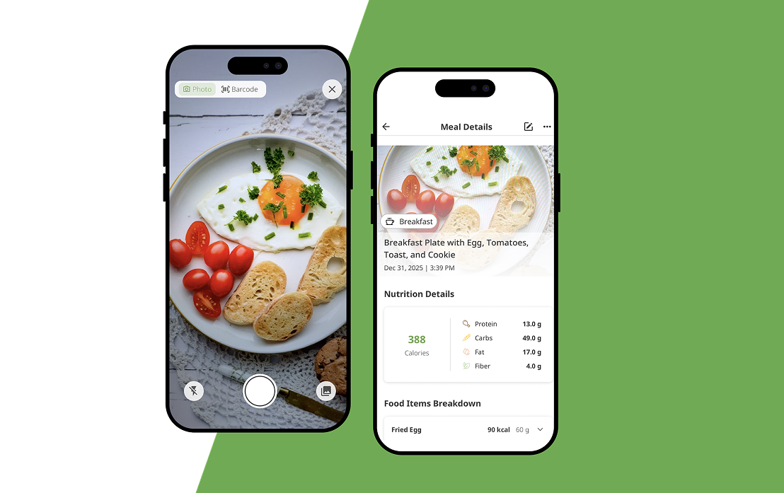 NutrIQ app preview